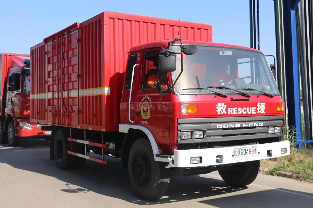 忠诚保平安安徽省消防救援总队战勤保障实战演练在池州举行