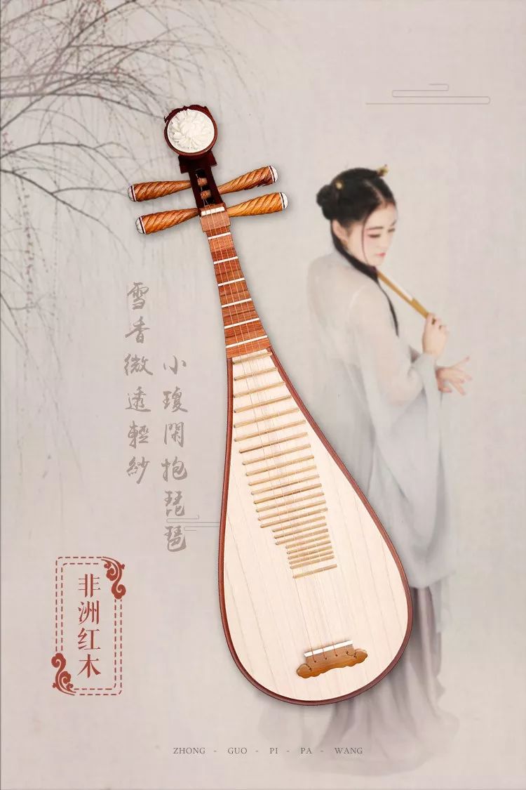 【净弦琵琶】非洲红木琵琶【正式发售】