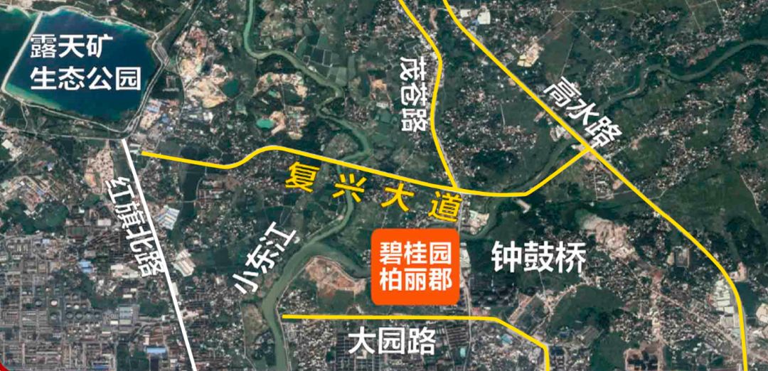 信宜及沈海,茂湛高速口外可快至茂名大道内可畅达市区各处▲图源最爱