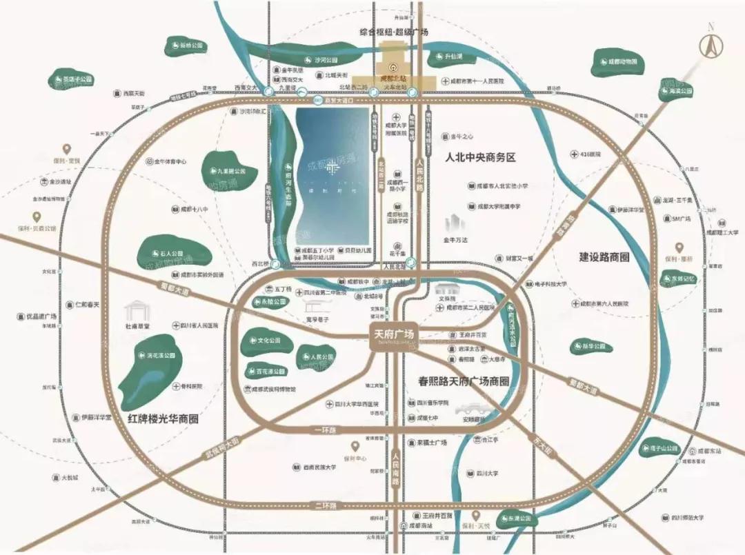 成都火车北站新规划图片