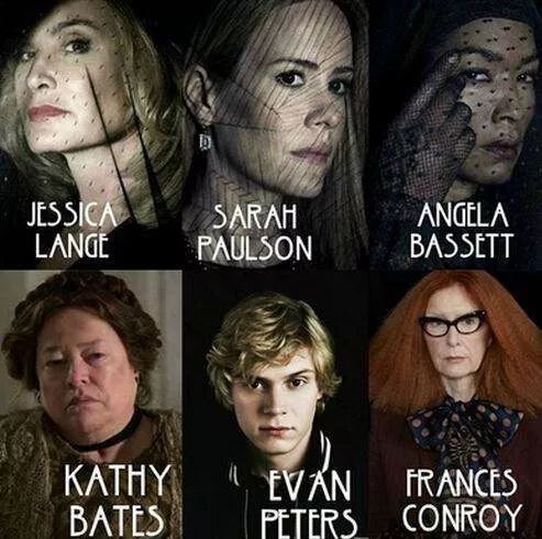 奥斯卡影后杰西卡·兰格,孔雀马特·波莫,香蕉姐莎拉·保罗森,森泰莎