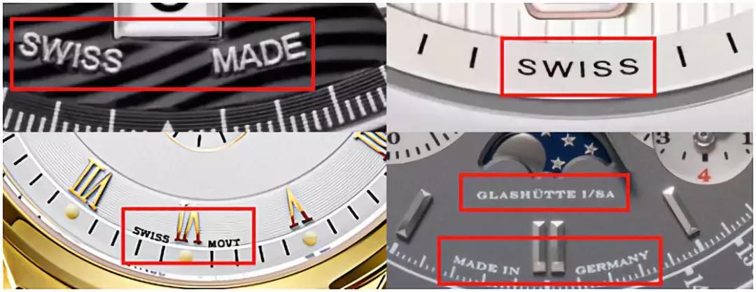 带了那么久的手表你知道swiss以及swissmovt什么意思吗