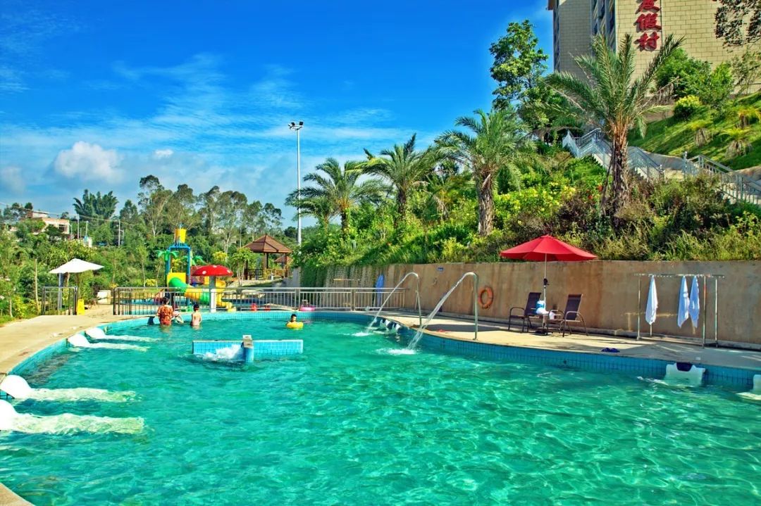 国庆包场658元入住惠东水美温泉豪华房坐拥山清水秀真温泉