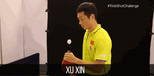 许昕带头示范啥叫手感,徐孝元为保持队形也是拼了!-乒乓国球汇