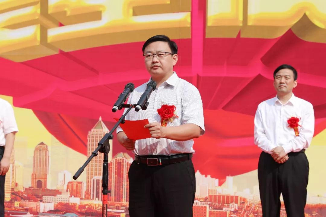 重磅冠县中心医院二期工程新病房大楼开工奠基仪式隆重举行