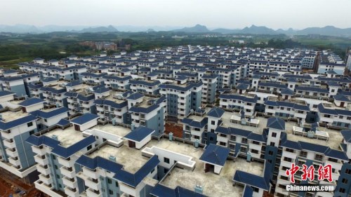 资料图:2016年,航拍广西来宾华侨农场.