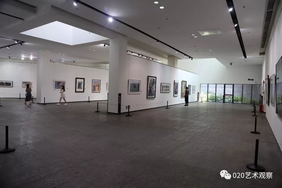 大芬美術館4/5號展廳莞城美術館館藏水彩作品展平行展之四展覽地點