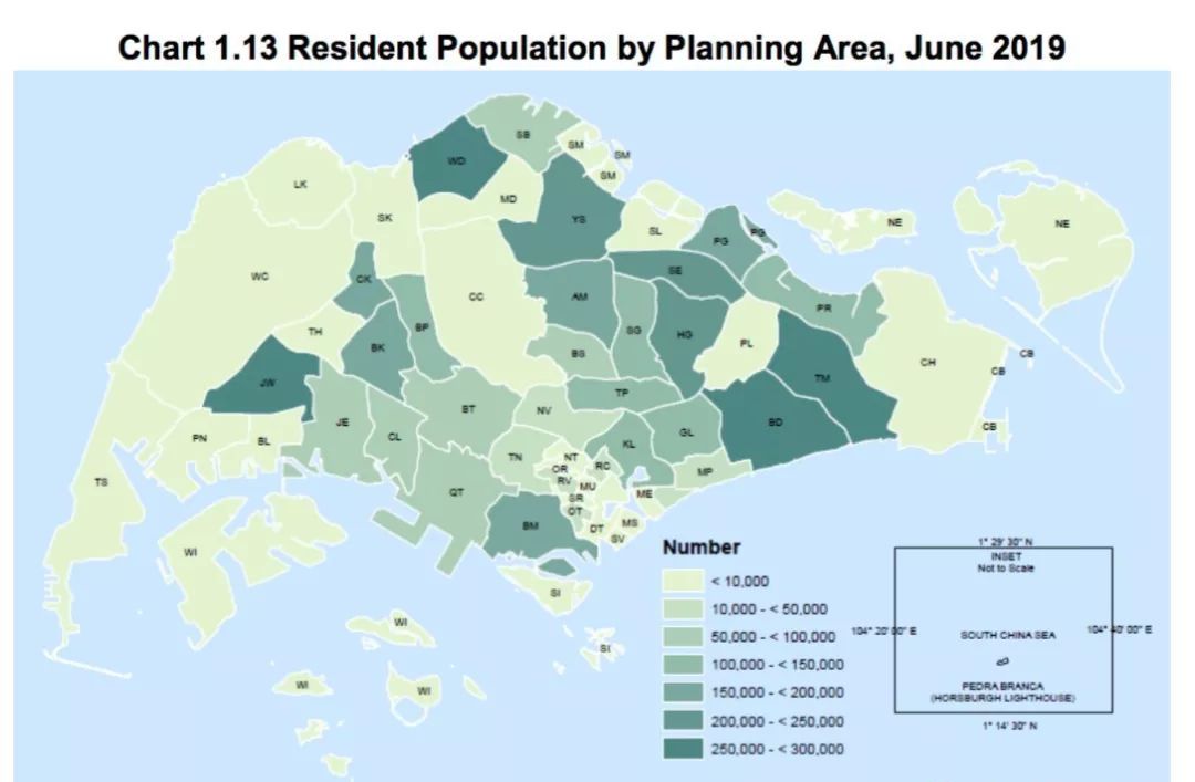 2019年新加坡人口简报出炉总人口达到了570万
