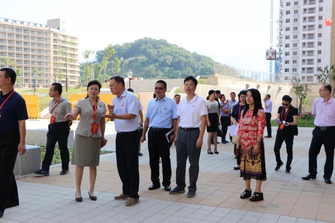 福州市教育局副局长陈亮,福州三中陈炜校长,福州三中晋安校区杨立华副