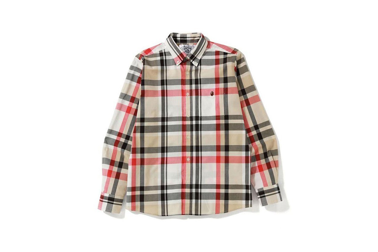 A BATHING APE® x Burberry，着你敢想？_设计