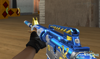 cf:外观帅气的m4a1,拥有中国风味道,如今仓库落灰了_战龙