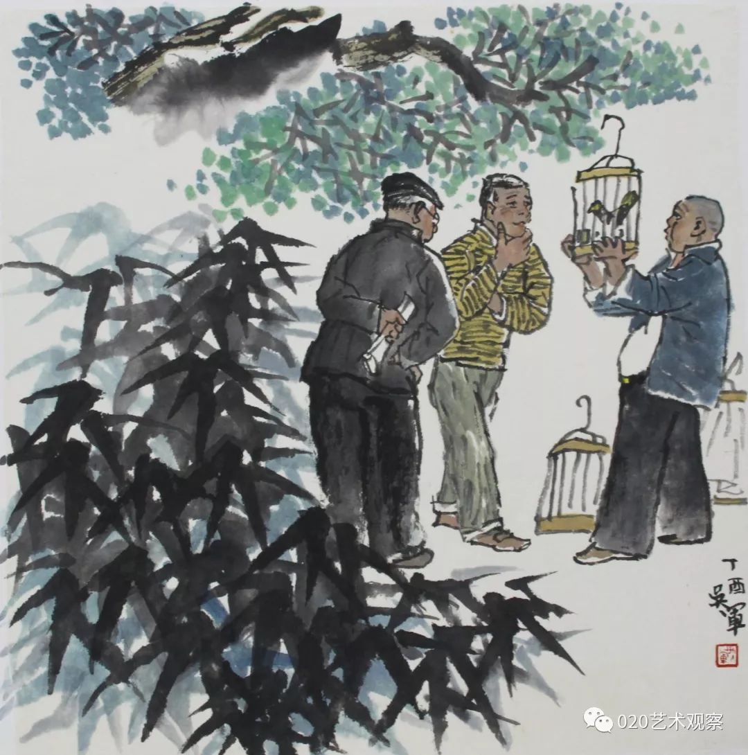 吴军:画面烟火气十足,洋溢着浓浓的生活气息|南国丹青37