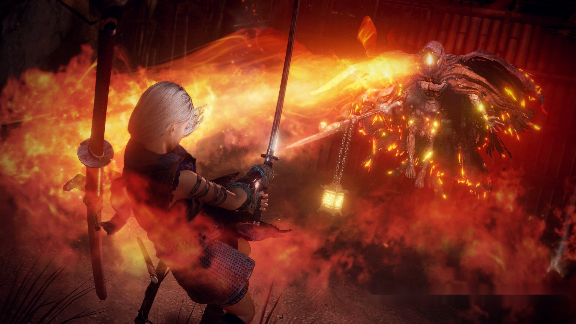 仁王2新妖怪古笼火公布烟枪火灵煞气逼人