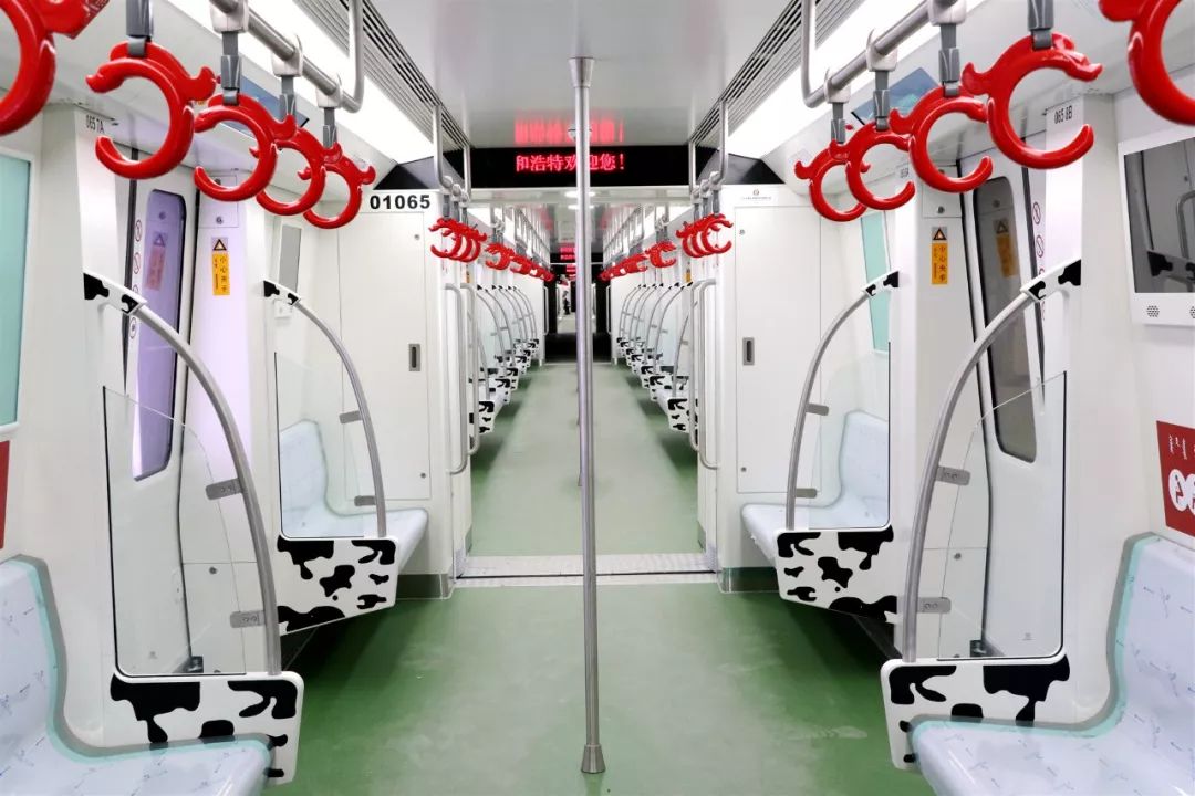呼和浩特地铁内部图片