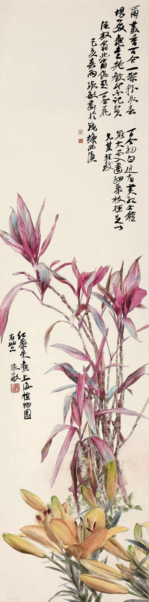 工笔花鸟女画家张敏在港举办首次个人画展