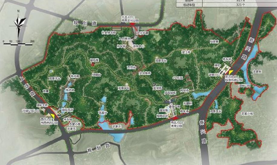 韶州公园路线图图片