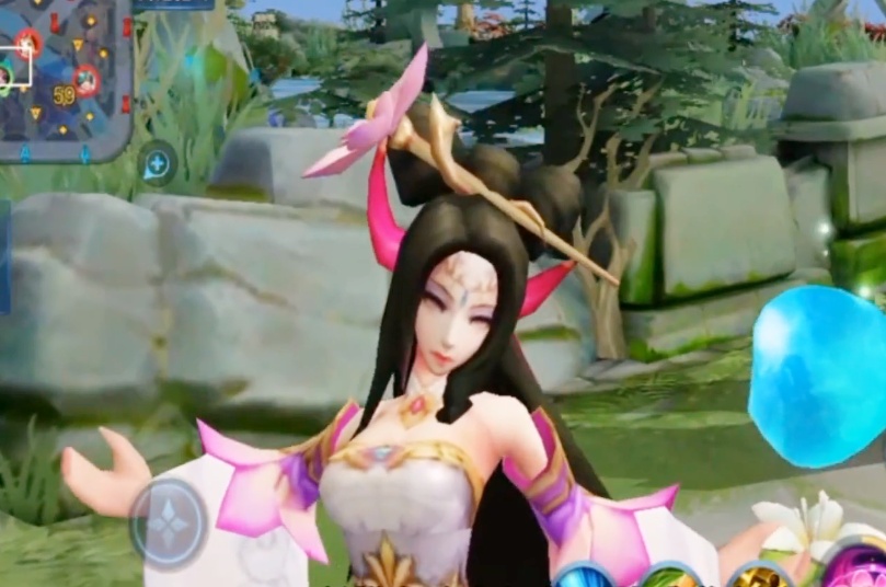 王者荣耀"四大美女"3d视角颜值对比,西施最黑,杨玉环表情奇怪