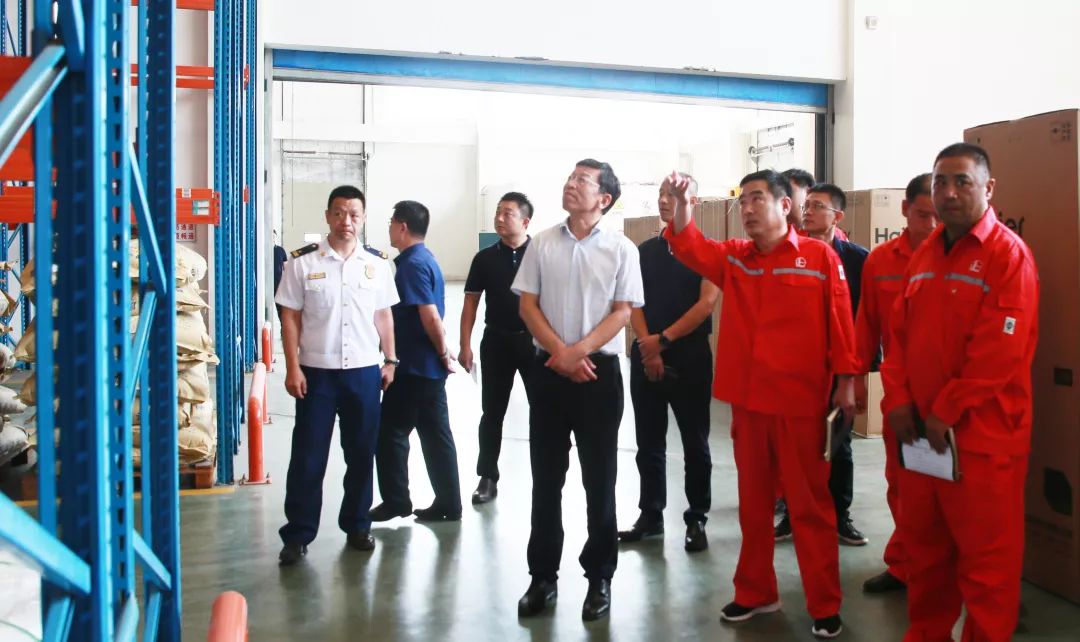 常淮诚带队督查企业安全生产工作