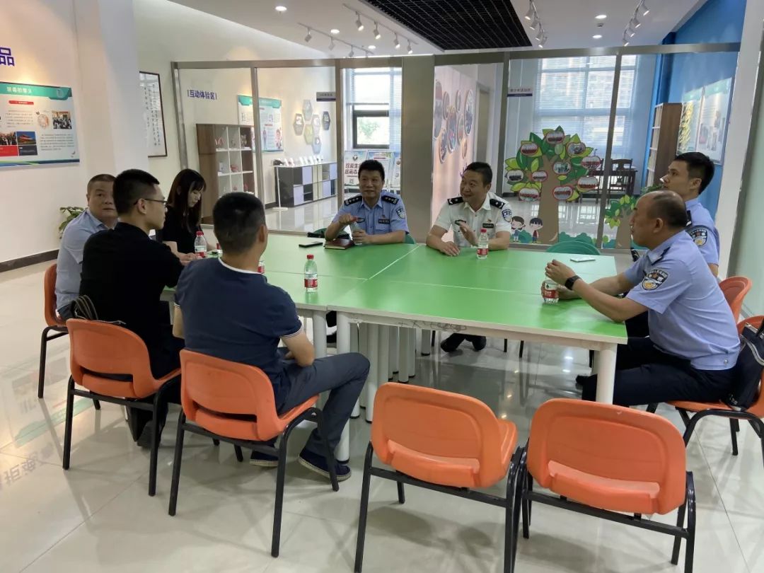 杭州市禁毒支队检查指导街道禁毒教育基地和"沈耘工作室"