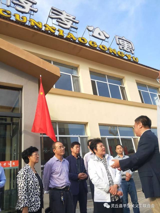 山西省红十字会常务副会长郑红一行在灵丘调研指导工作