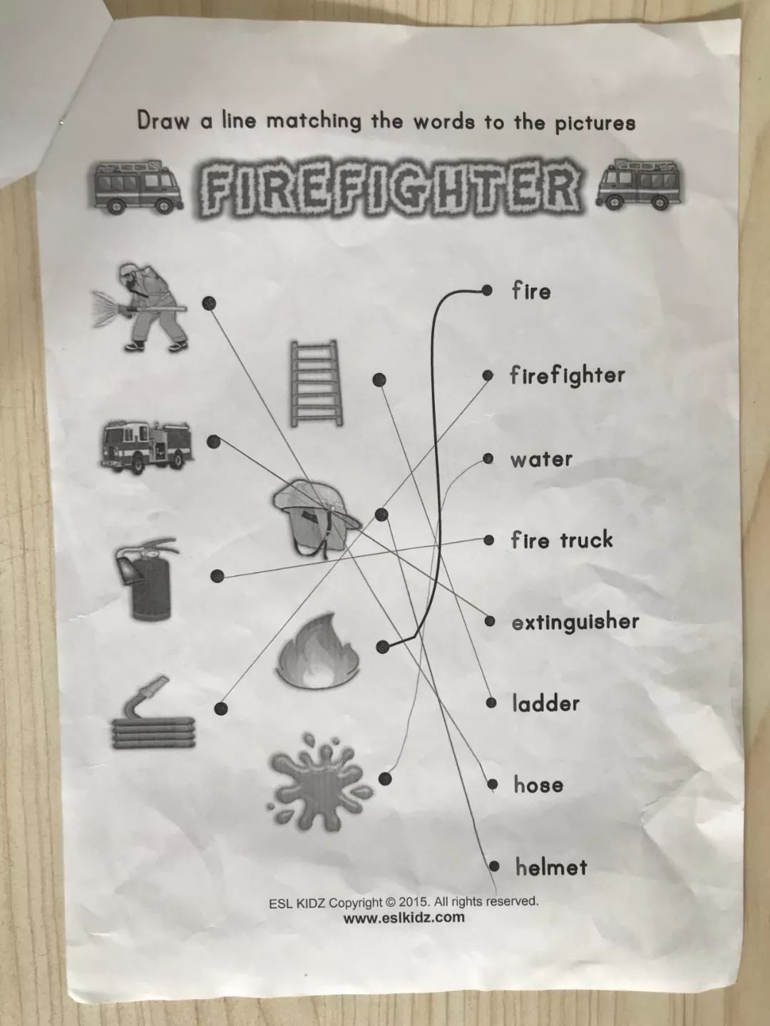 消防员用英语怎么说图片