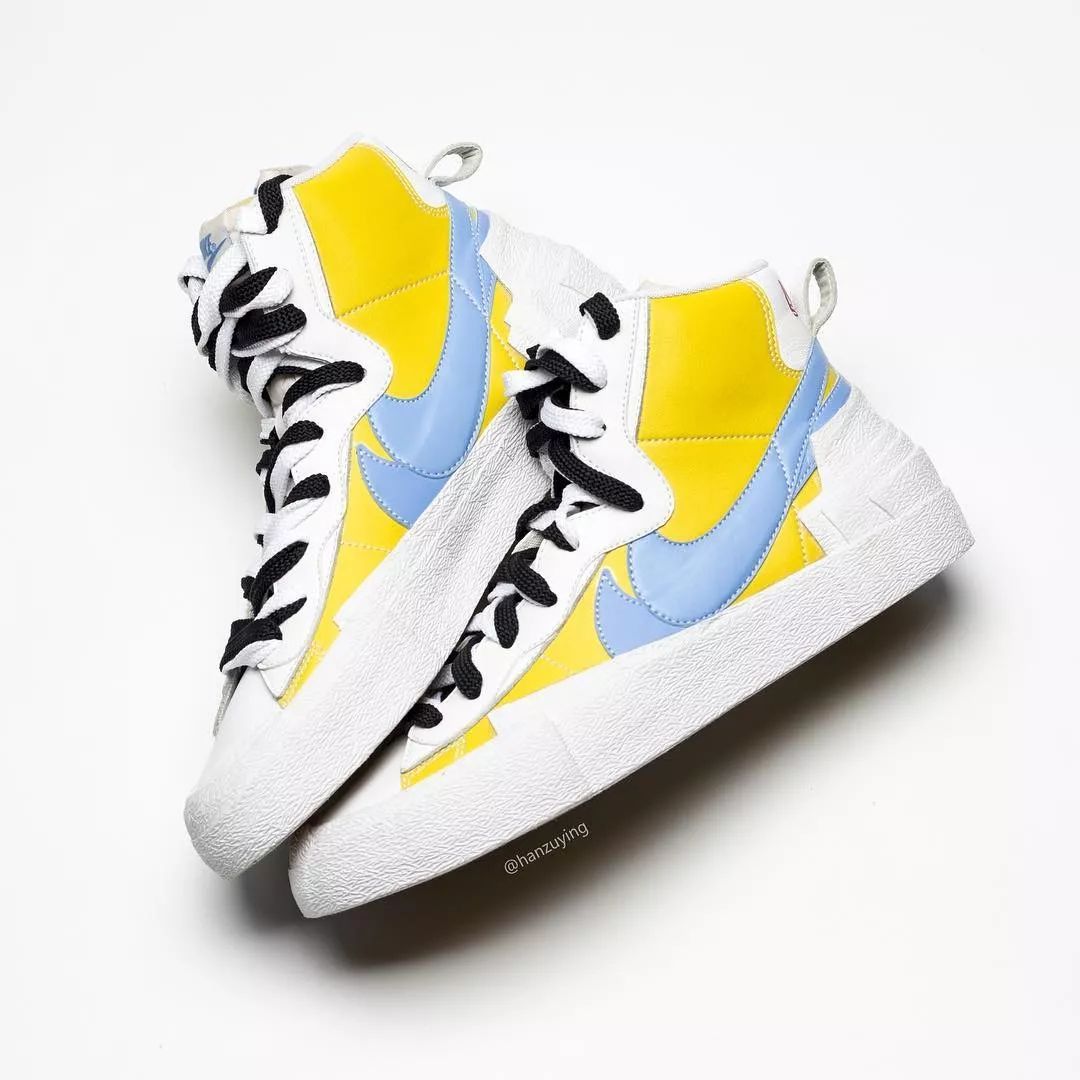 耐克确认sacai联名黄蓝配色尚未批准量产暂定为假货