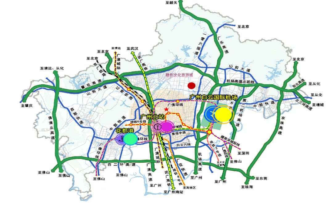 唯一区级cbd空港经济综合枢纽花都成广州楼市下个风口