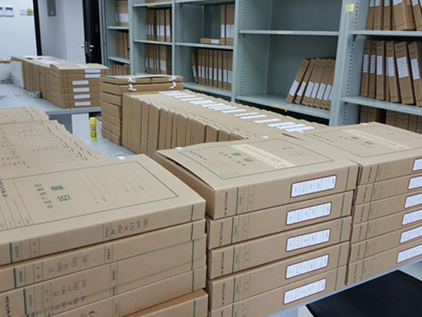 佛山4s店建设工程档案整理,档案完整顺利通过竣工验收及备案.