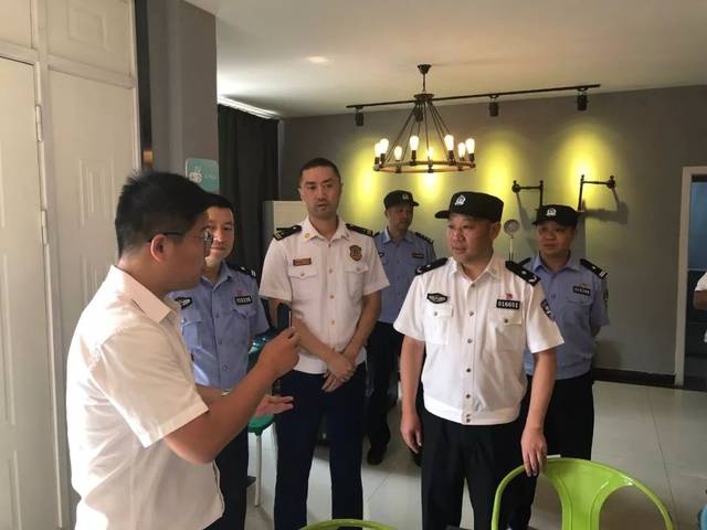 江干区副区长王跃强,江干区副区长,区公安分局党委书记田国刚等领导