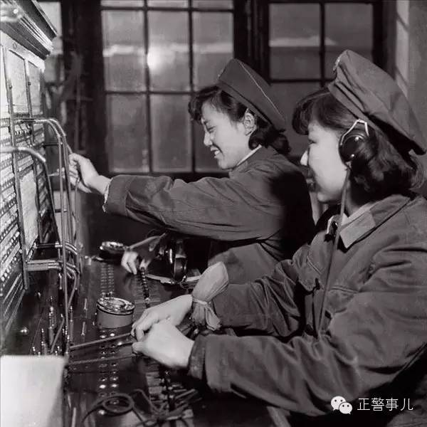 (80年代,电话班接线员)(90年代,女警与小朋友们在一起)(2008北京奥运