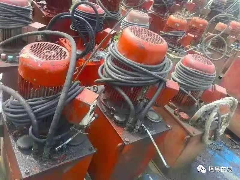 中国塔机液压油缸油泵站维修基地