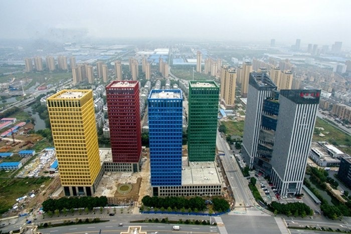 8,正阳花生主题公园(河南驻马店) 每年建筑比丑大赛总有几个这种设计