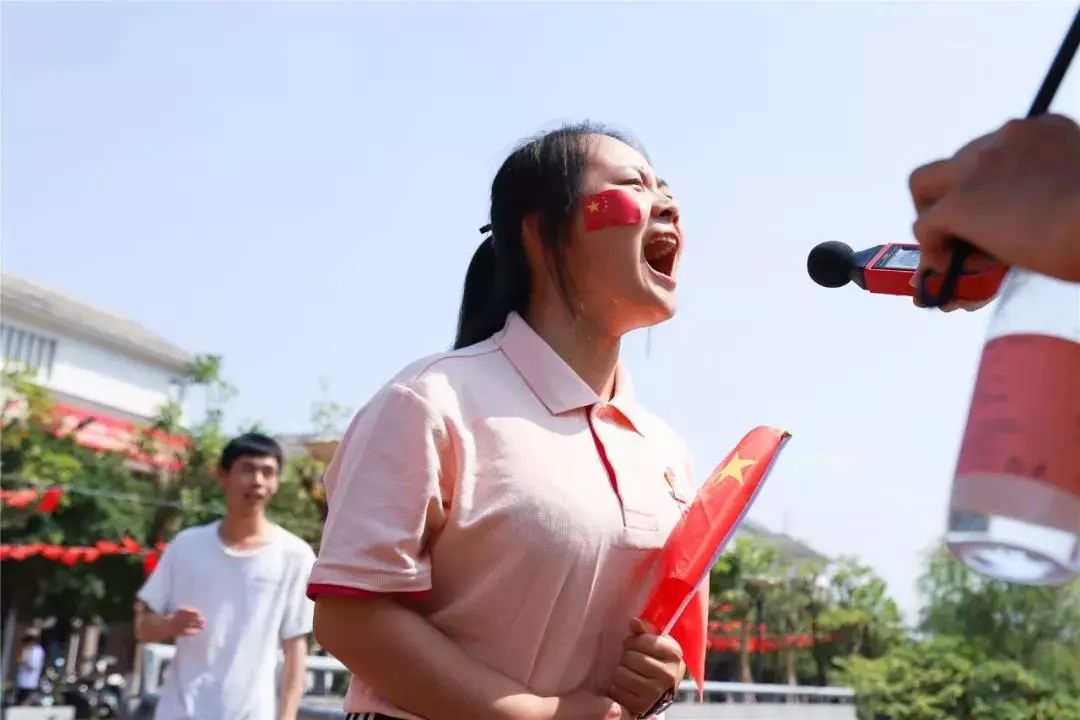 福建信息職業技術學院用創意表達愛國心國慶前夕,福建信息職業技