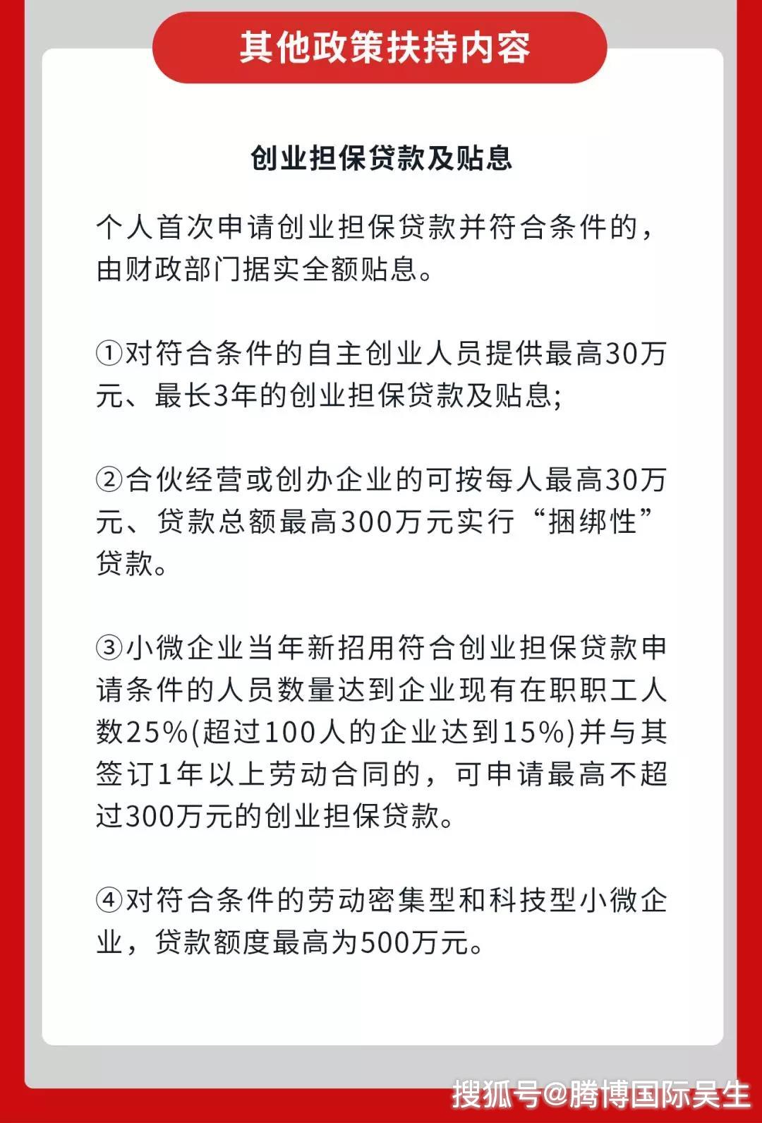 创业补贴条件
