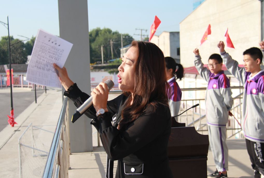 在涿州市实验中学开展!