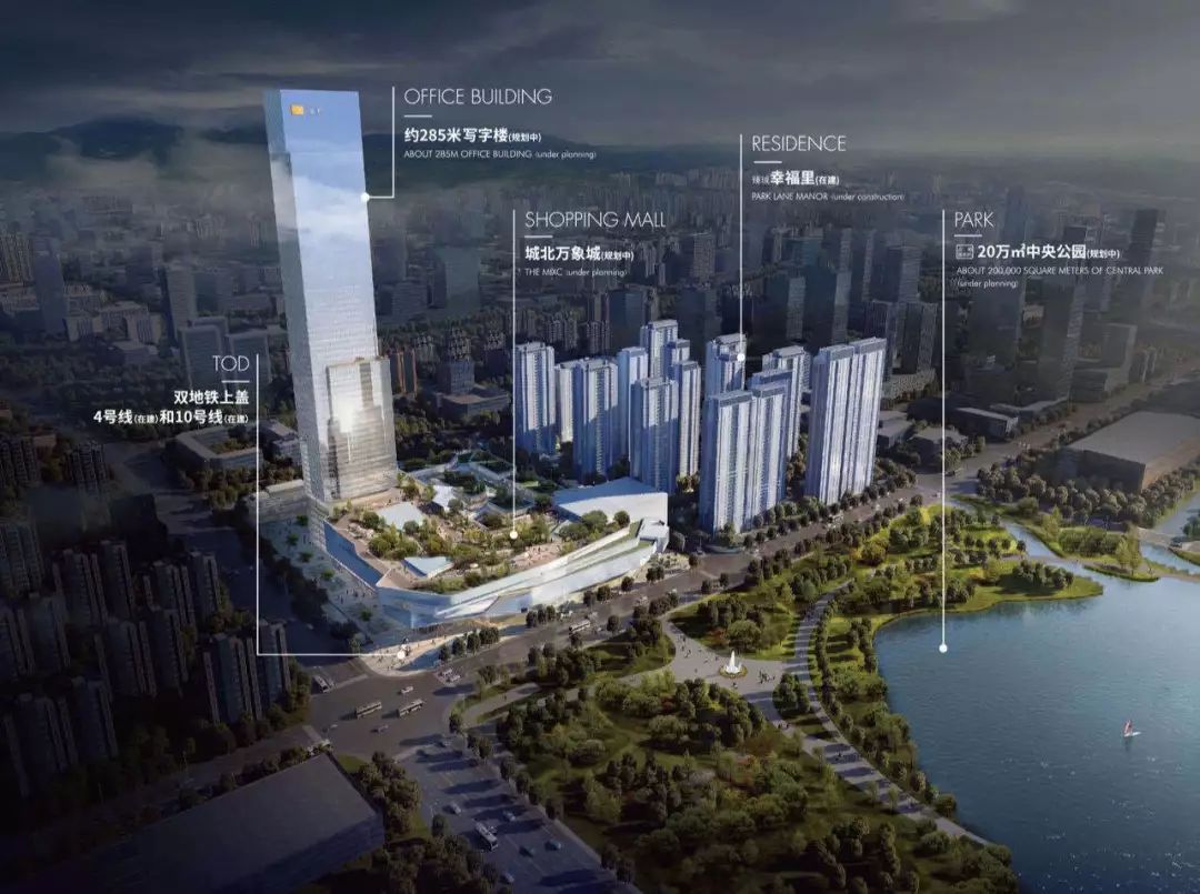 继钱江新城之后,华润置地在杭州的第二座万象城tod综合体项目落子北部