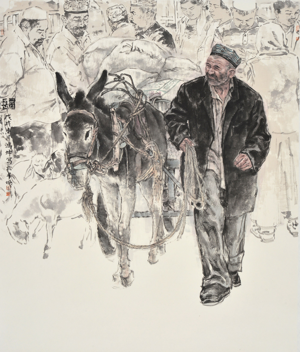 画家柯鸿坤的人物画创作