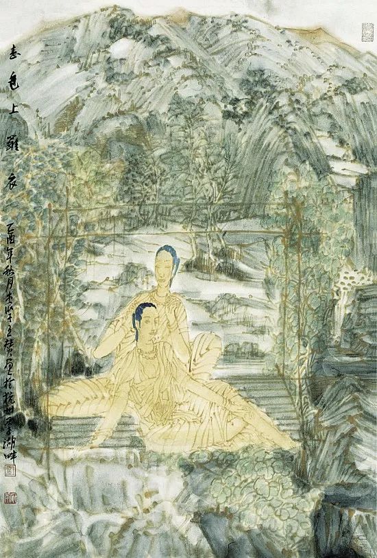 灿然水墨间王赞水墨人物画欣赏