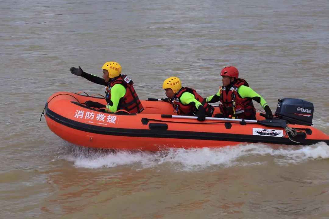 橙色"蛟龙"闪耀高原 丨青海省山岳水域救援专业队比武竞赛纪实