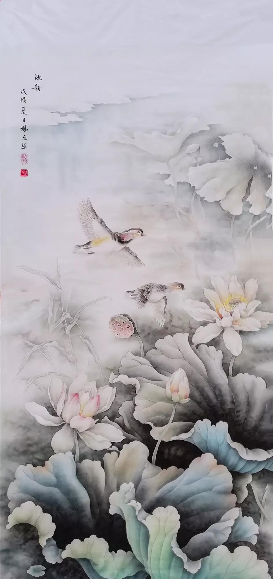 画廊推荐画家杨志强人间五月天