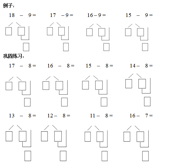 湊十法與破十法兒歌 例題講解 練習,孩子計算更輕鬆!