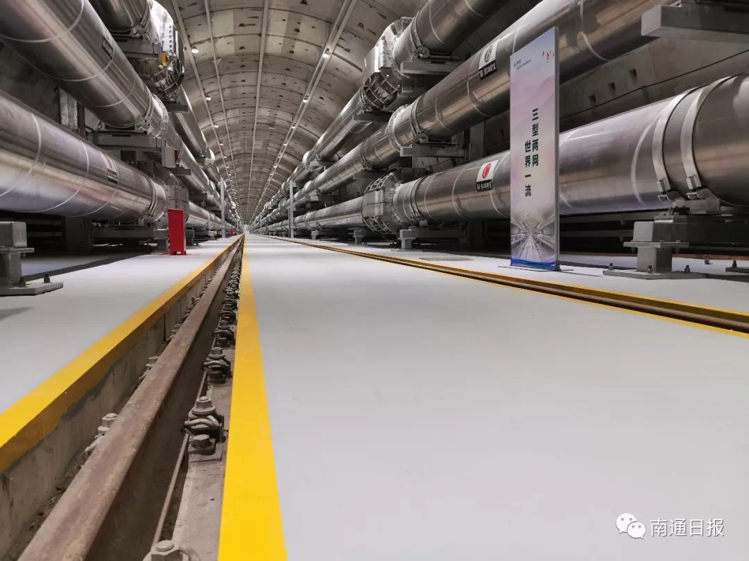 连接苏州和南通世界首条特高压电力管廊今天投运