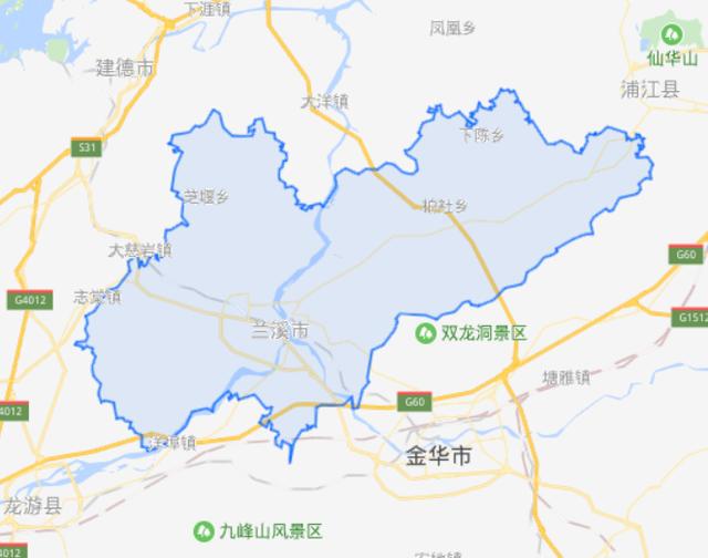 浙江省一县级市,人口超60万,因为一条河流而得名!