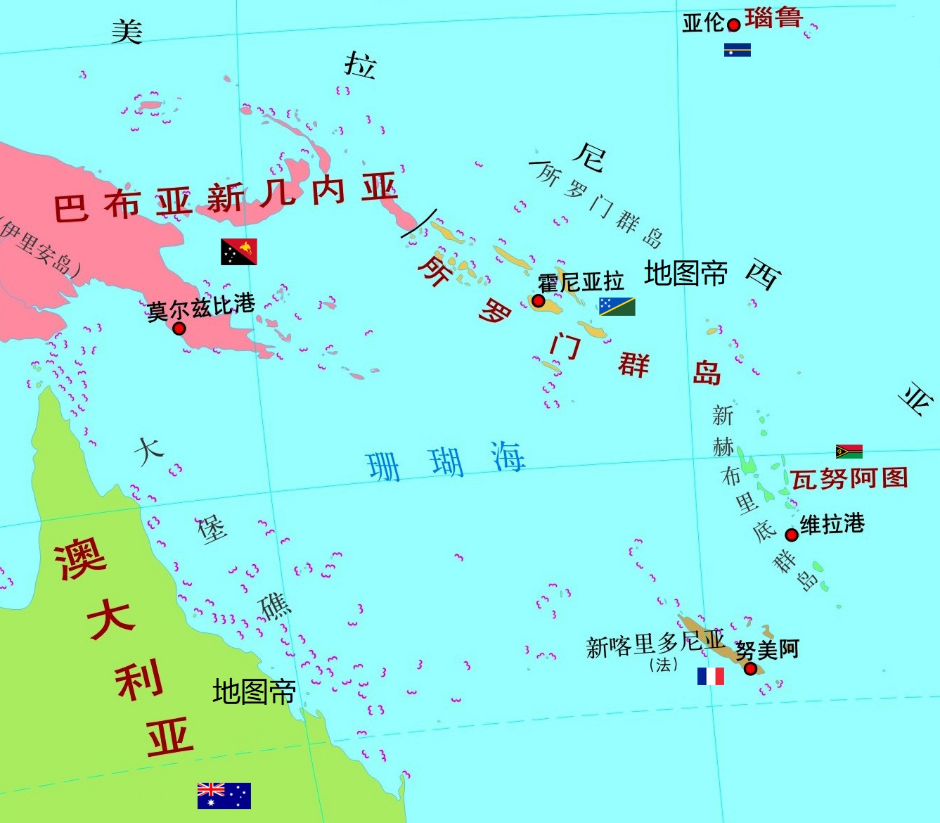 原创所罗门群岛在哪二战美国与日本大战共伤亡数万