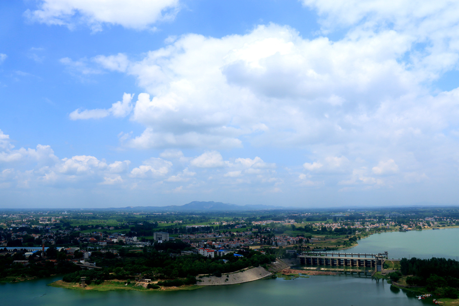 地图里看区域发展湖北省安陆市城市建设进程