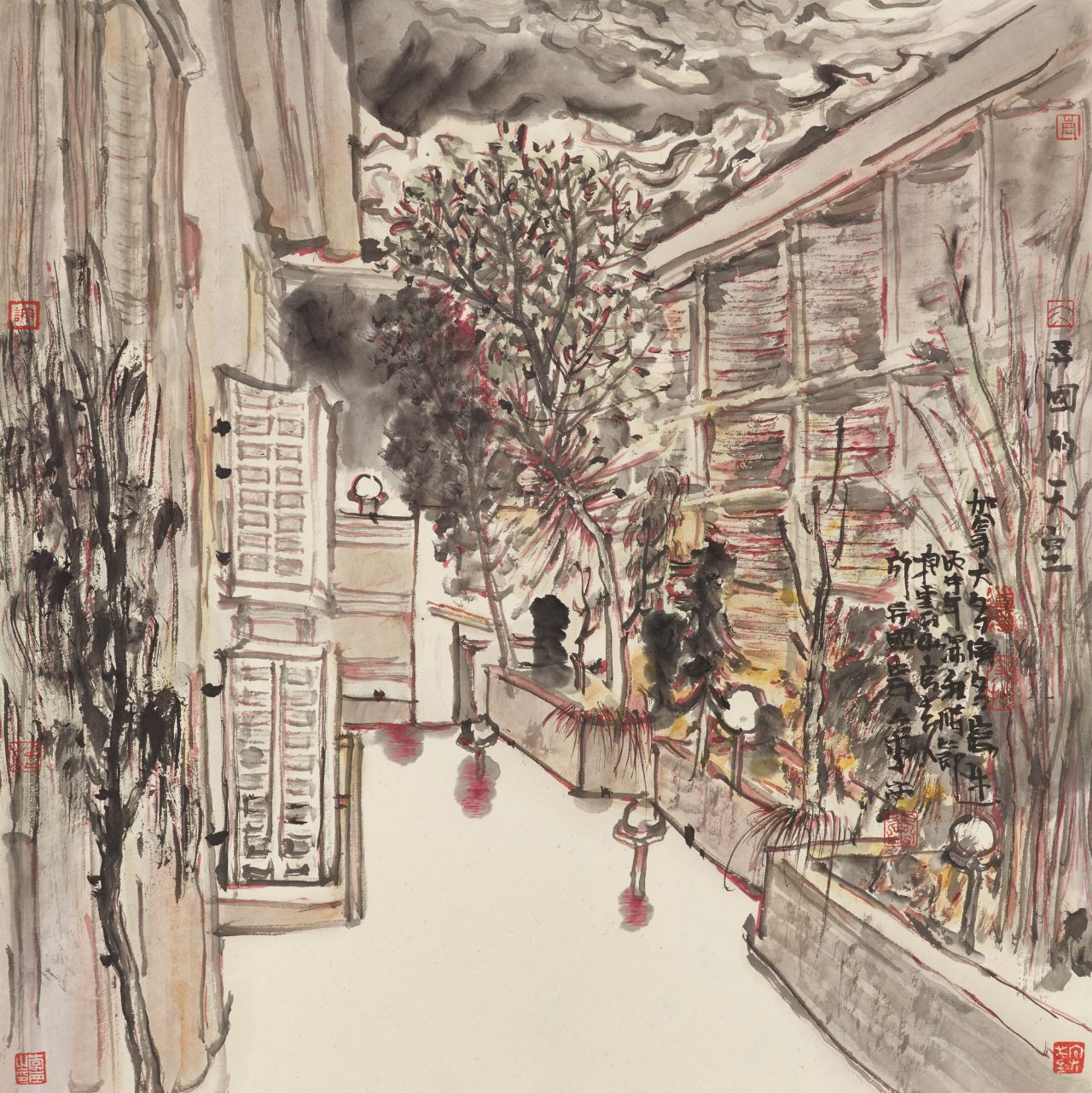 书画名家著名实力派画家李岗绘画作品赏析