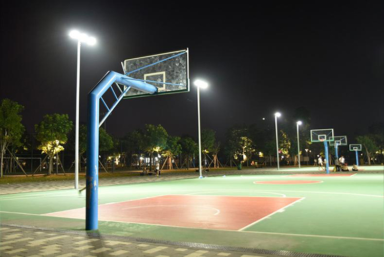 户外篮球场照明设计怎么做