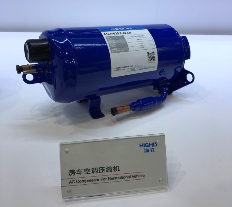 上海海立电器有限公司诚邀您参加2019上海国际车用空调展_压缩机