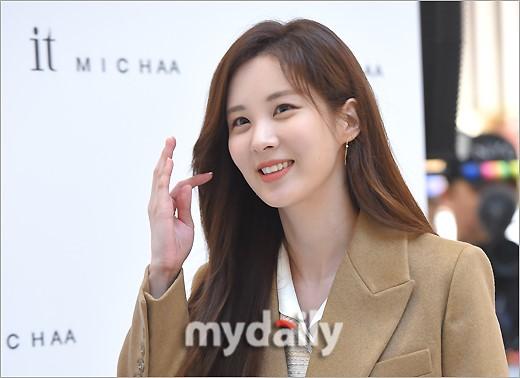 「md photo」 韩国女艺人徐贤京畿道出席品牌宣传活动