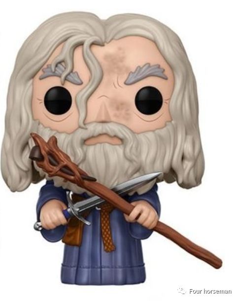 你的雕像有什么故事呢指环王甘道夫